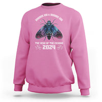 Cicada Lover Sweatshirt Broods XIII & XIX The Year Of The Cicadas 2024 - Wonder Print Shop