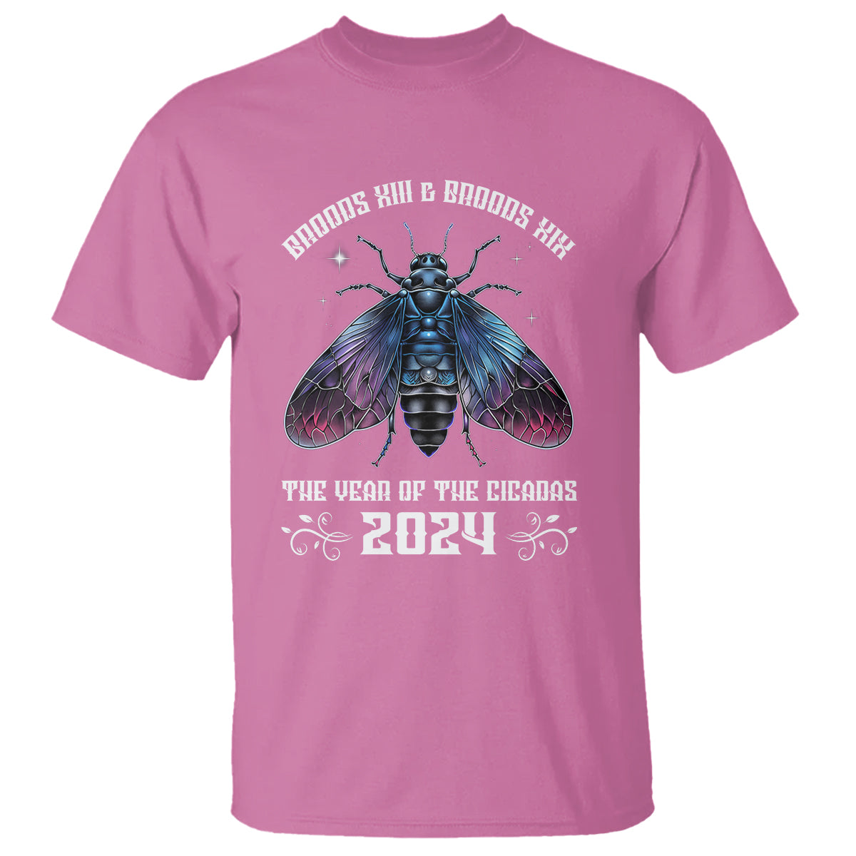 Cicada Lover T Shirt Broods XIII & XIX The Year Of The Cicadas 2024 - Wonder Print Shop