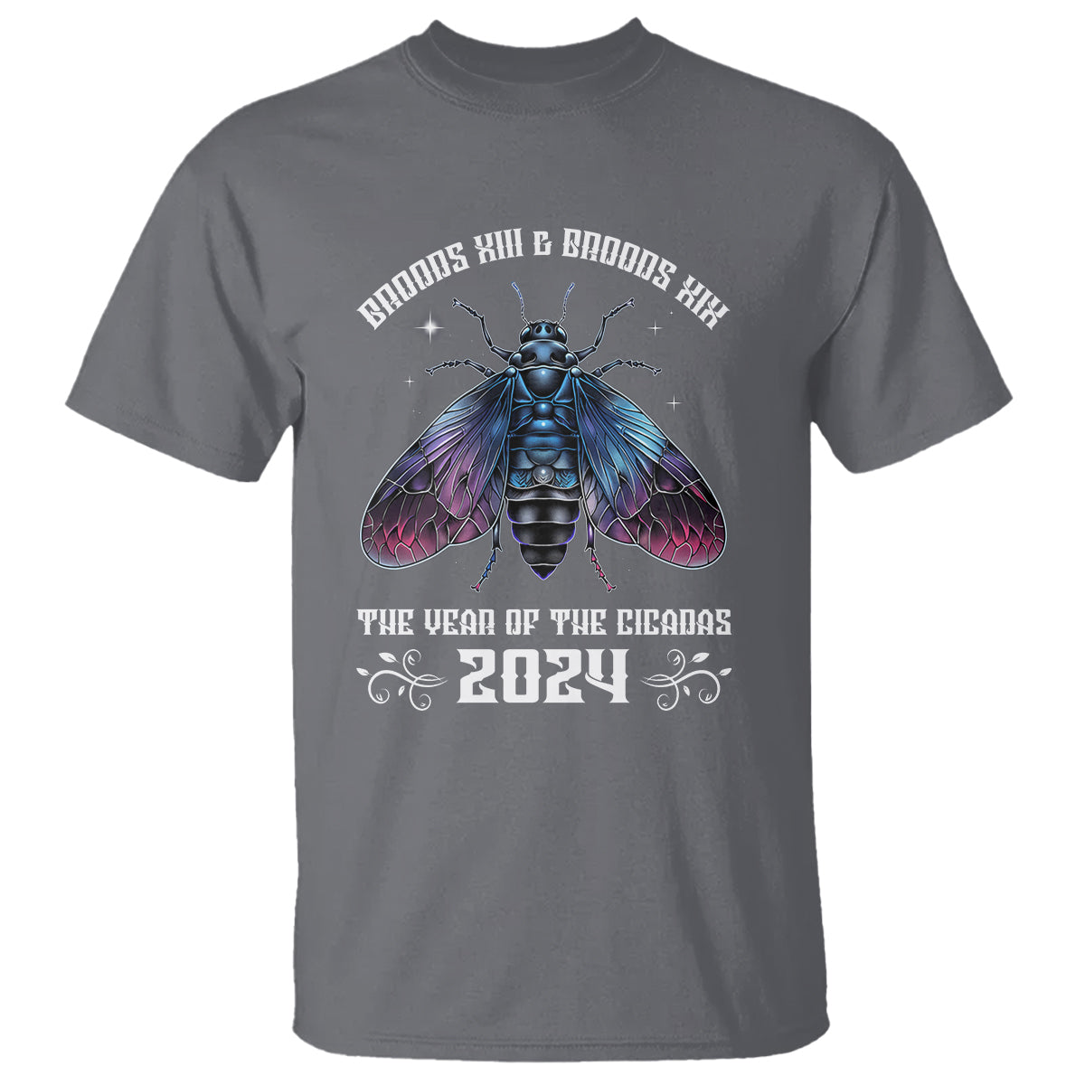 Cicada Lover T Shirt Broods XIII & XIX The Year Of The Cicadas 2024 - Wonder Print Shop