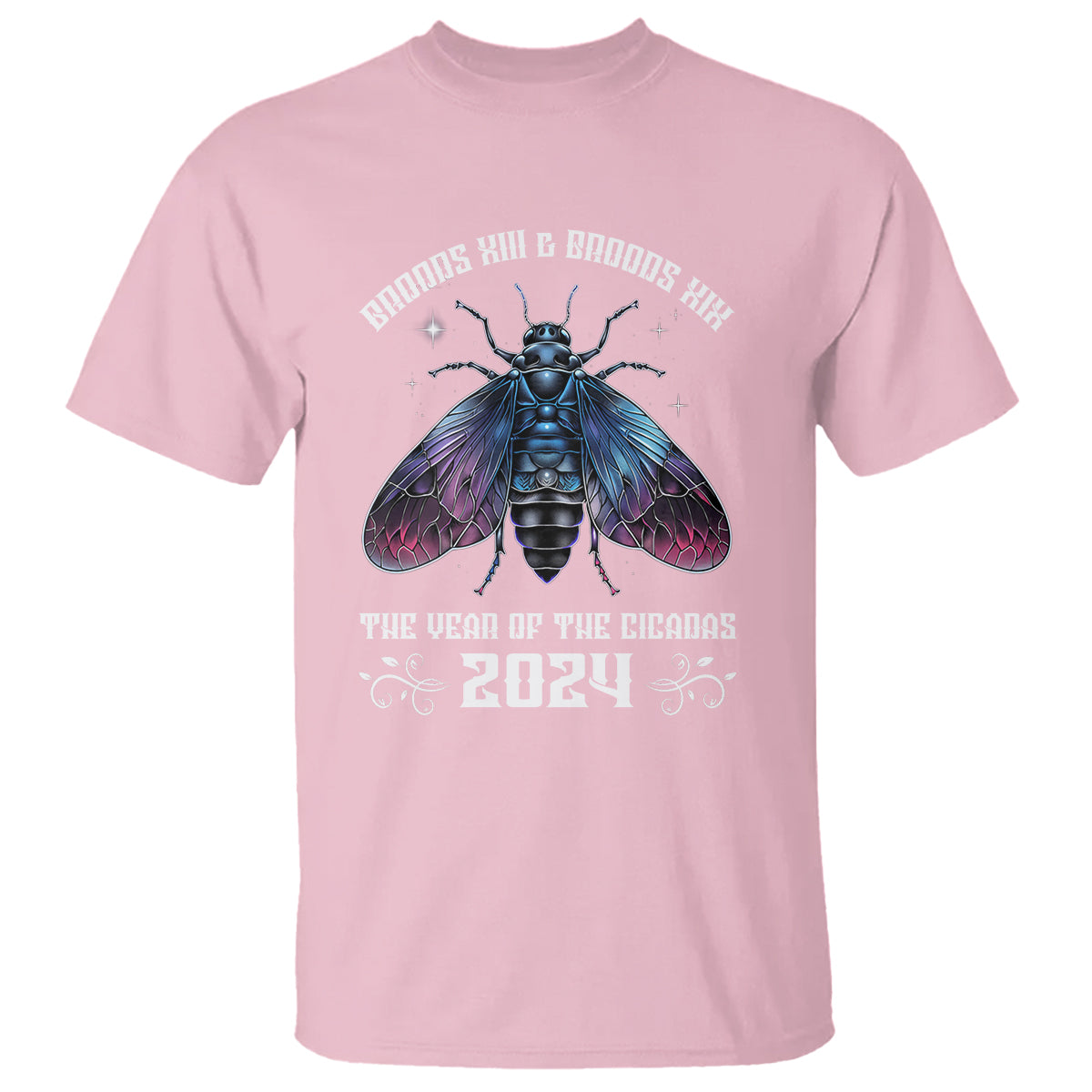 Cicada Lover T Shirt Broods XIII & XIX The Year Of The Cicadas 2024 - Wonder Print Shop