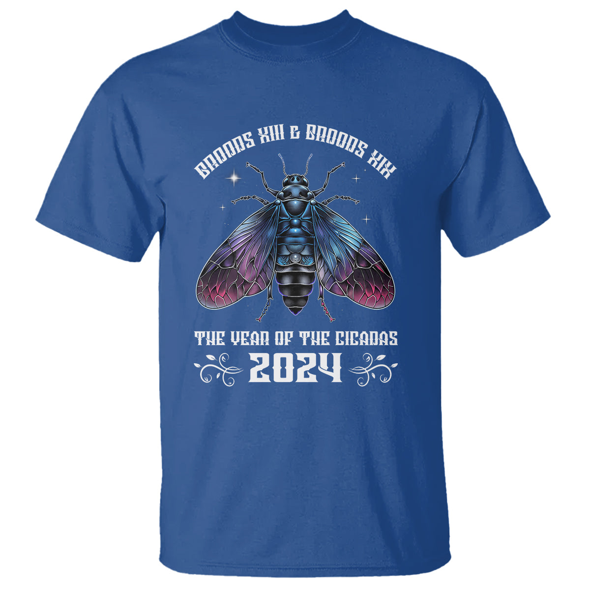 Cicada Lover T Shirt Broods XIII & XIX The Year Of The Cicadas 2024 - Wonder Print Shop