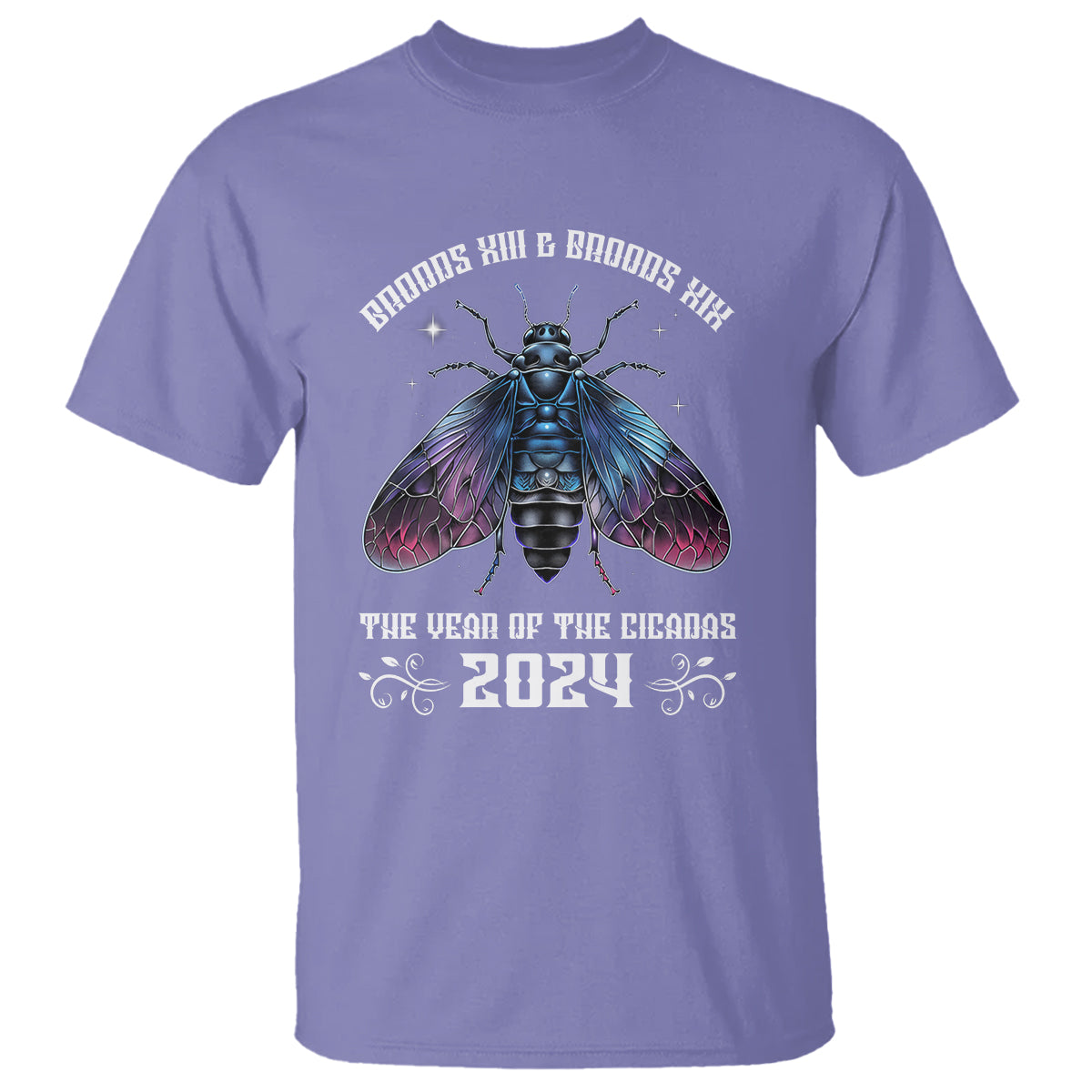 Cicada Lover T Shirt Broods XIII & XIX The Year Of The Cicadas 2024 - Wonder Print Shop