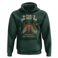 Cicada Lover Hoodie Nature's Orchestra Cicadas Concert - Wonder Print Shop
