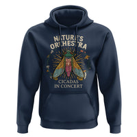 Cicada Lover Hoodie Nature's Orchestra Cicadas Concert - Wonder Print Shop
