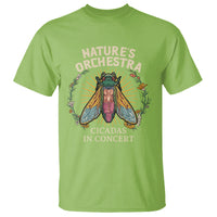 Cicada Lover T Shirt Nature's Orchestra Cicadas Concert - Wonder Print Shop