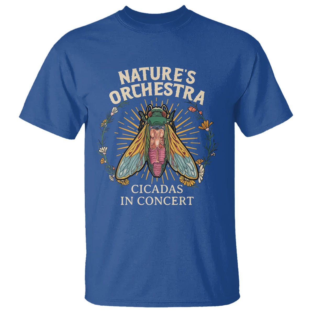 Cicada Lover T Shirt Nature's Orchestra Cicadas Concert - Wonder Print Shop