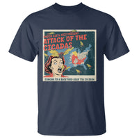 Funny Attack Of The Cicadas U.S Tour 2024 T Shirt - Wonder Print Shop