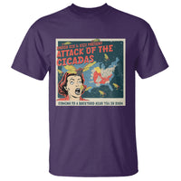 Funny Attack Of The Cicadas U.S Tour 2024 T Shirt - Wonder Print Shop