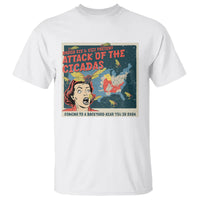 Funny Attack Of The Cicadas U.S Tour 2024 T Shirt - Wonder Print Shop