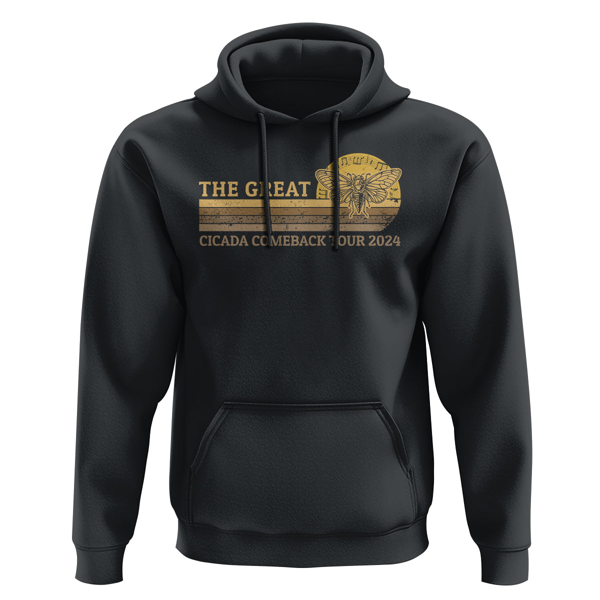 The Great Cicada Comeback Tour 2024 Hoodie - Wonder Print Shop
