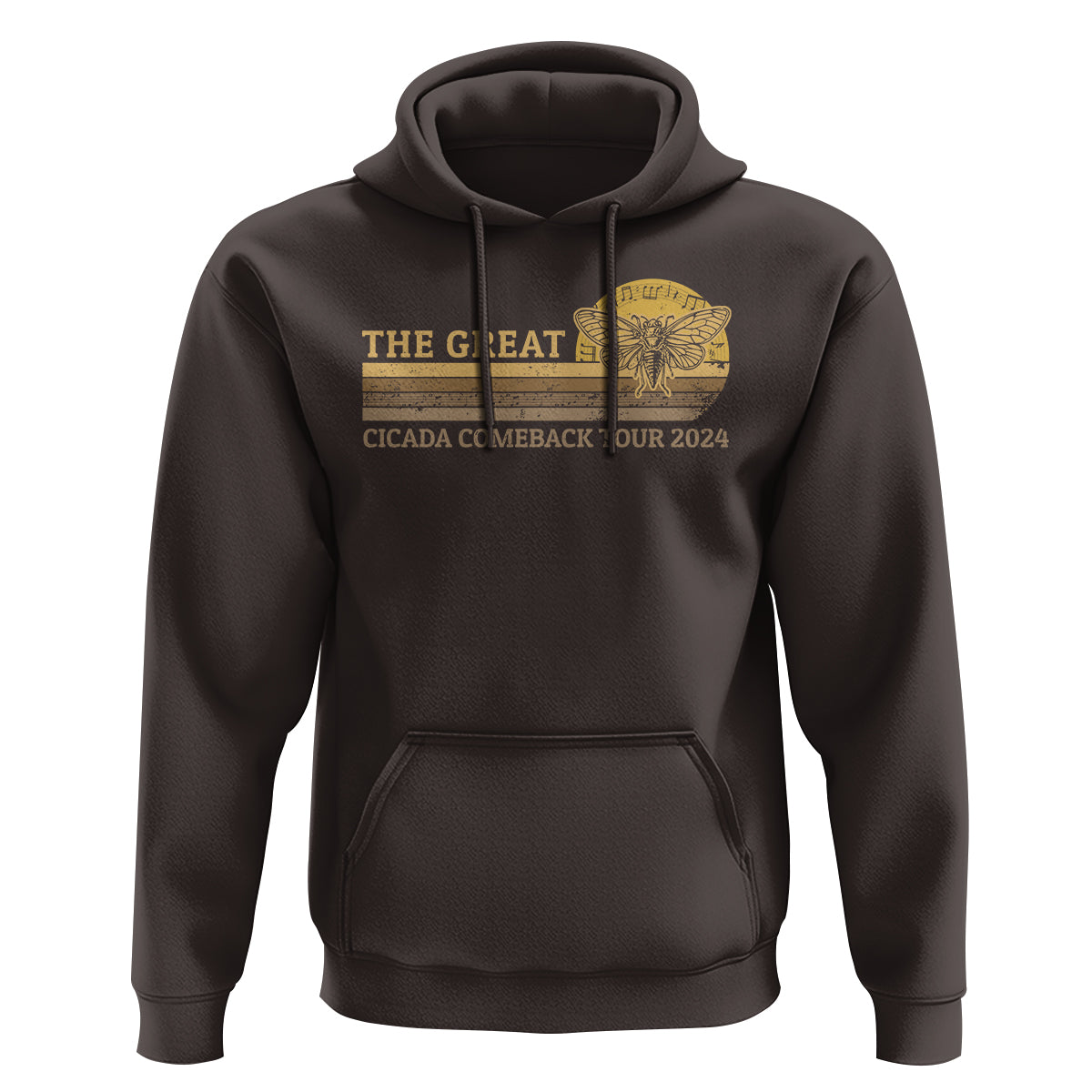 The Great Cicada Comeback Tour 2024 Hoodie - Wonder Print Shop