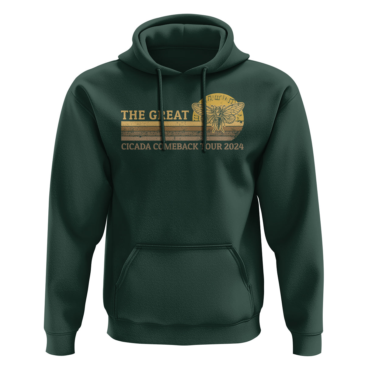 The Great Cicada Comeback Tour 2024 Hoodie - Wonder Print Shop