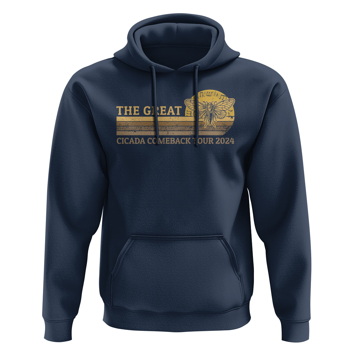 The Great Cicada Comeback Tour 2024 Hoodie - Wonder Print Shop