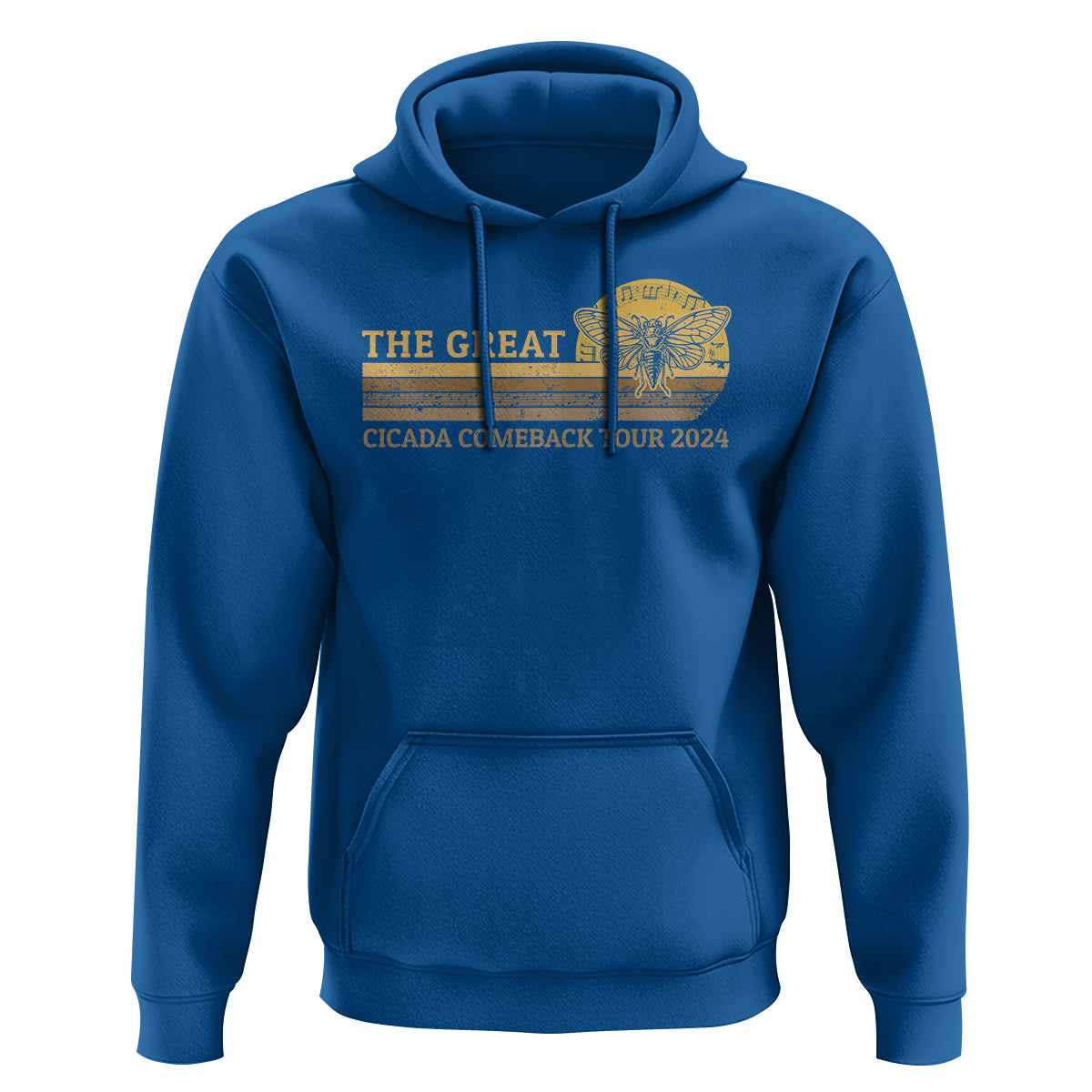 The Great Cicada Comeback Tour 2024 Hoodie - Wonder Print Shop