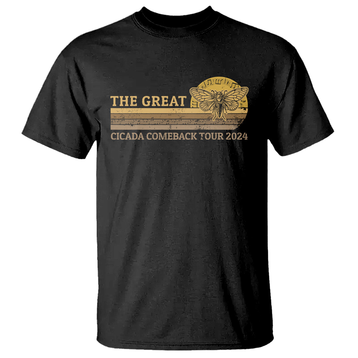 The Great Cicada Comeback Tour 2024 T Shirt - Wonder Print Shop