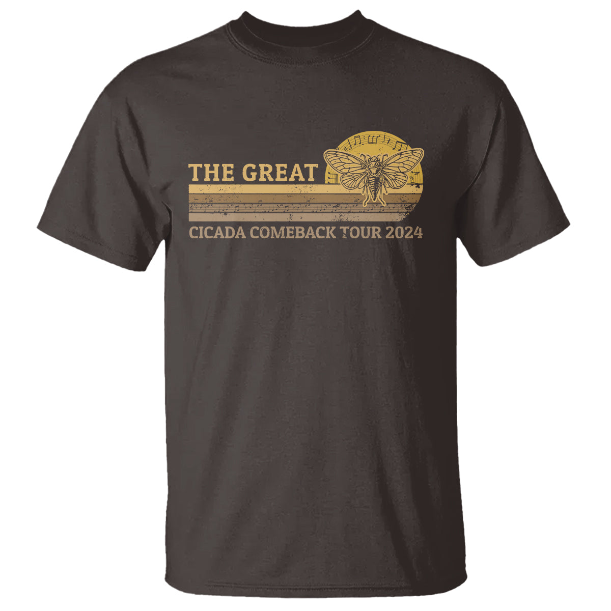 The Great Cicada Comeback Tour 2024 T Shirt - Wonder Print Shop