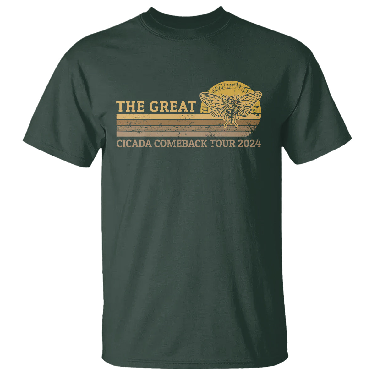 The Great Cicada Comeback Tour 2024 T Shirt - Wonder Print Shop