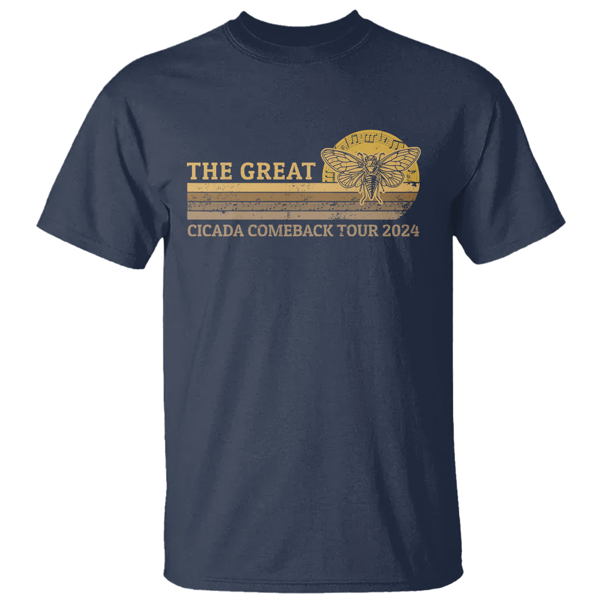 The Great Cicada Comeback Tour 2024 T Shirt - Wonder Print Shop