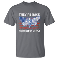 Cicada Invasion U.S Tour They're Back Summer 2024 T Shirt - Wonder Print Shop