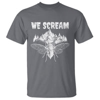 We Scream Funny Summer Cicada T Shirt - Wonder Print Shop