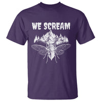 We Scream Funny Summer Cicada T Shirt - Wonder Print Shop