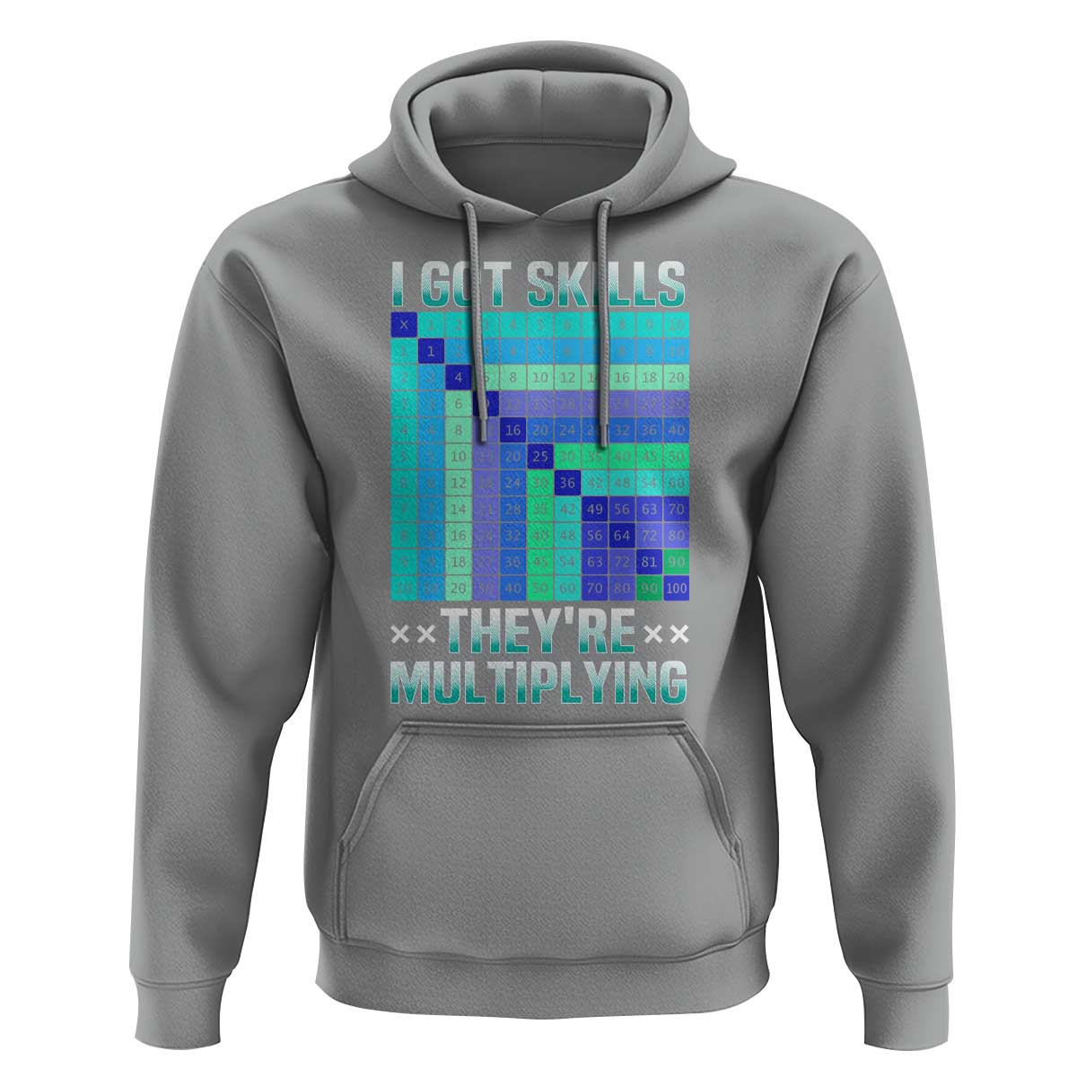 Math Lover Hoodie I Got Skills They're Multiplying - Wonder Print Shop