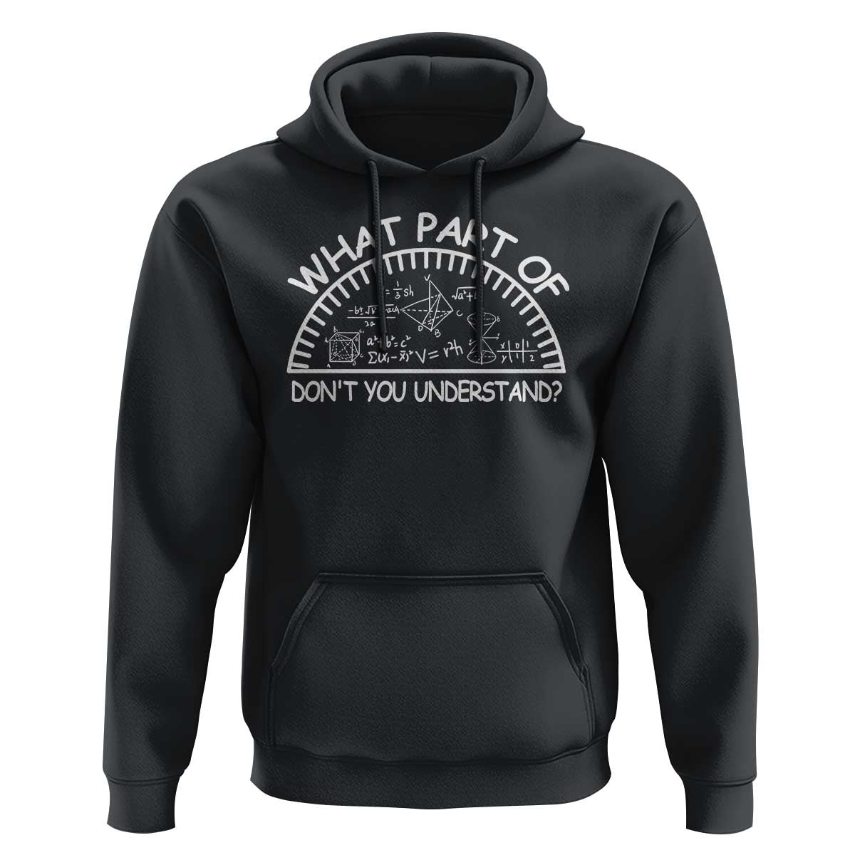 Funny Math Lover Hoodie What Part Of This Don't You Understand - Wonder Print Shop