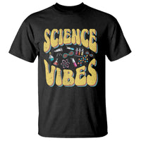 Science Vibes Back To School Retro Groovy Teacher T Shirt - Wonder Print Shop