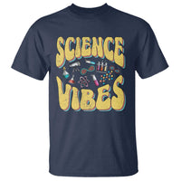 Science Vibes Back To School Retro Groovy Teacher T Shirt - Wonder Print Shop