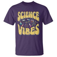 Science Vibes Back To School Retro Groovy Teacher T Shirt - Wonder Print Shop
