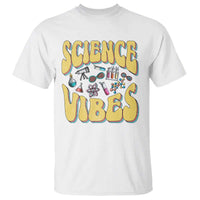 Science Vibes Back To School Retro Groovy Teacher T Shirt - Wonder Print Shop