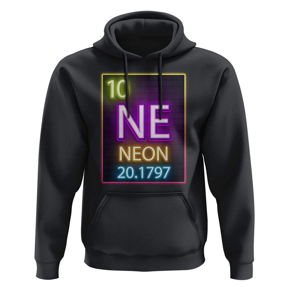 Chemistry Teacher Neon Periodic Table Hoodie - Wonder Print Shop