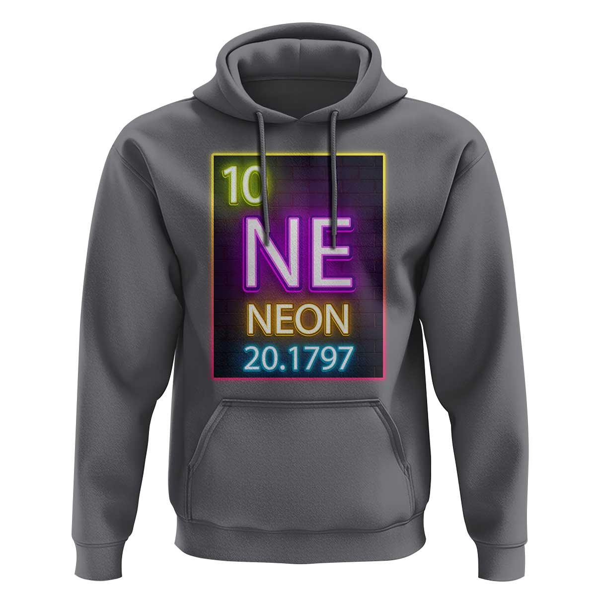 Chemistry Teacher Neon Periodic Table Hoodie - Wonder Print Shop