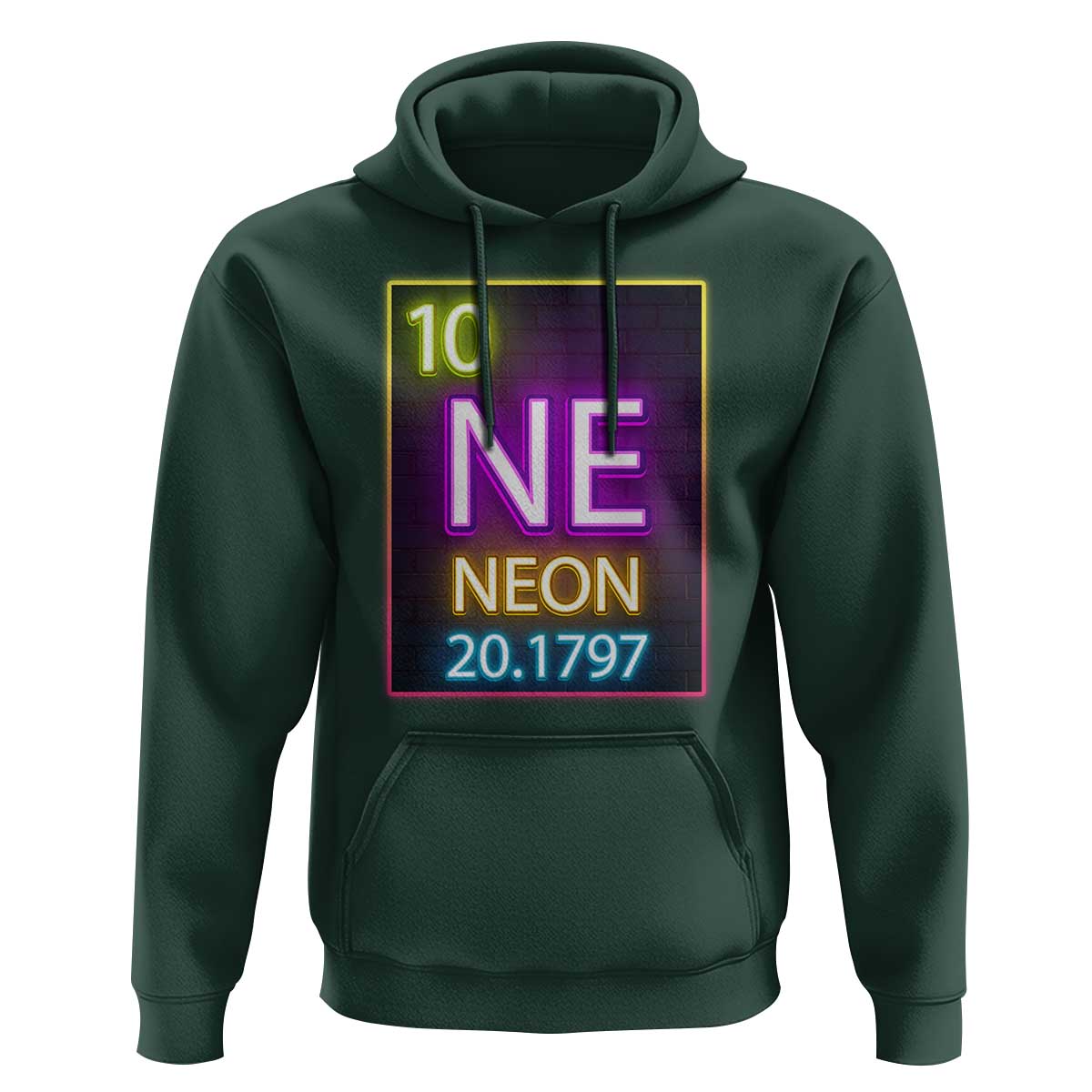Chemistry Teacher Neon Periodic Table Hoodie - Wonder Print Shop