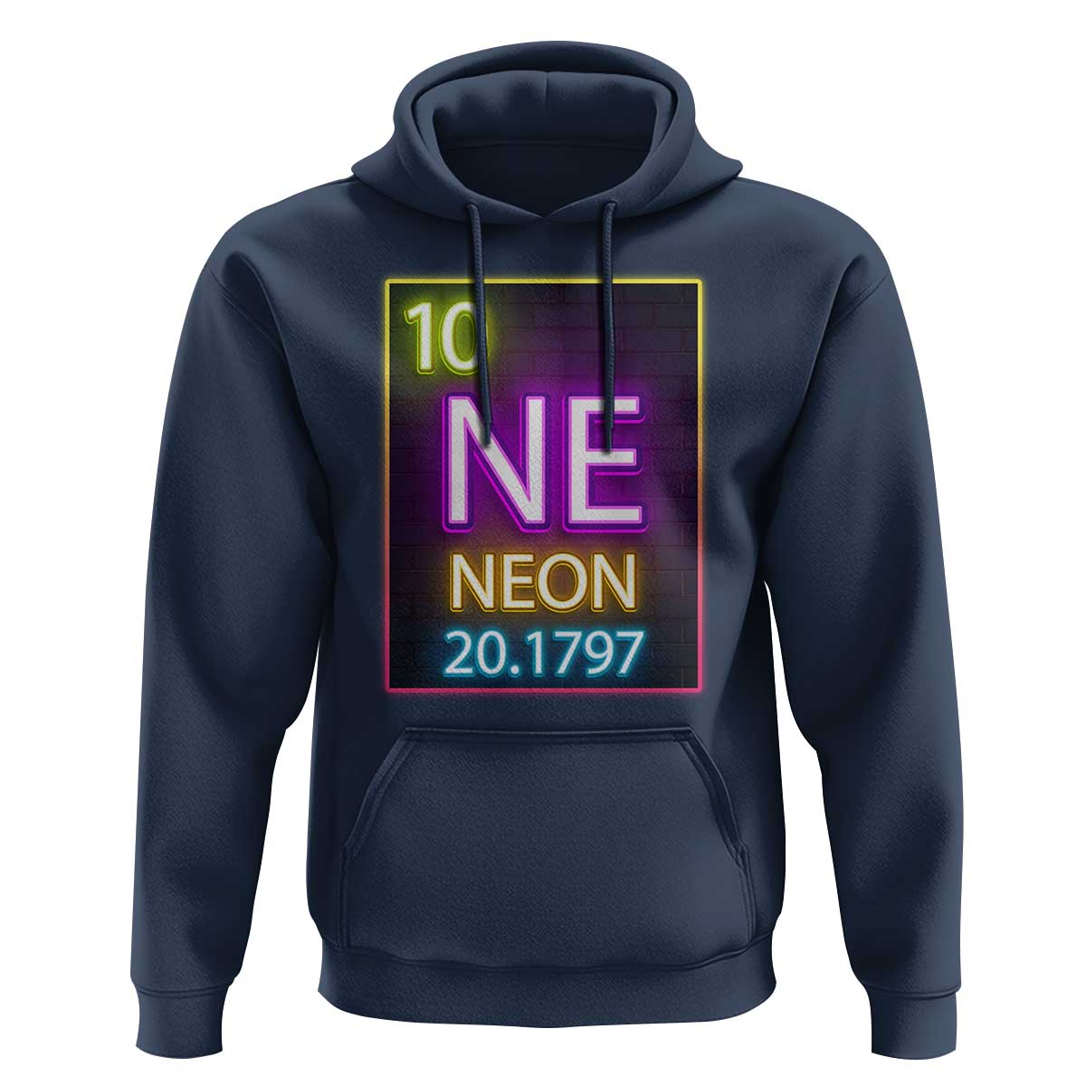Chemistry Teacher Neon Periodic Table Hoodie - Wonder Print Shop