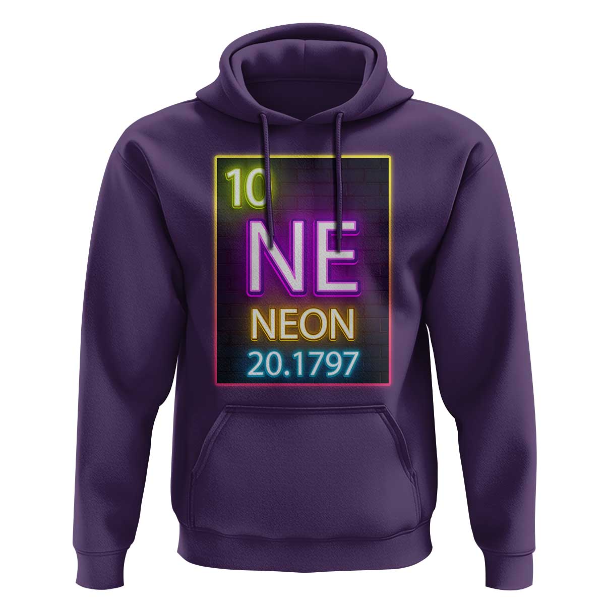 Chemistry Teacher Neon Periodic Table Hoodie - Wonder Print Shop