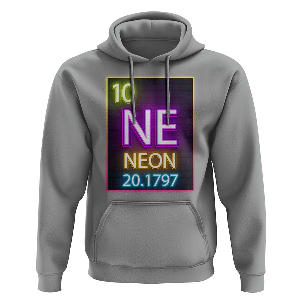 Chemistry Teacher Neon Periodic Table Hoodie - Wonder Print Shop