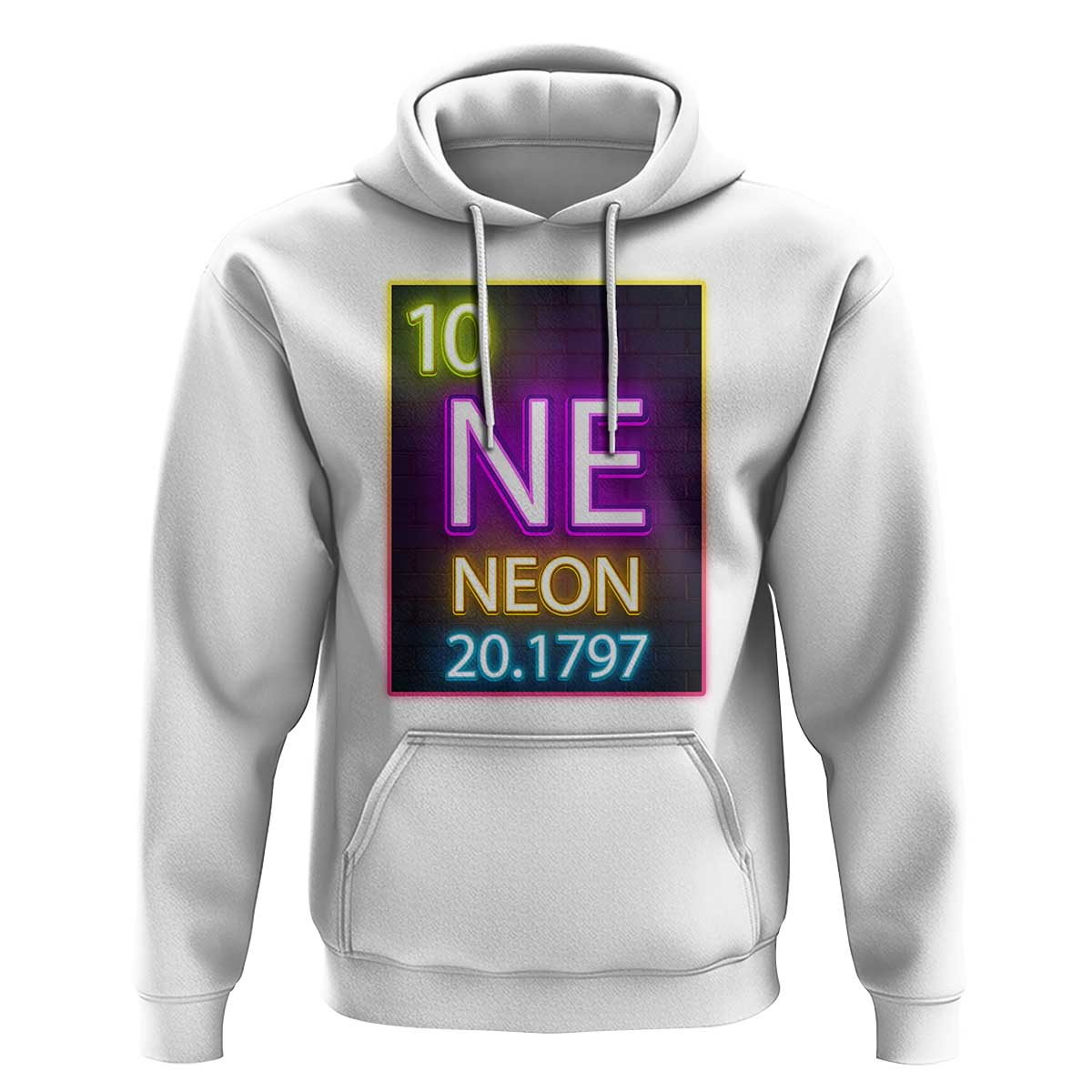Chemistry Teacher Neon Periodic Table Hoodie - Wonder Print Shop