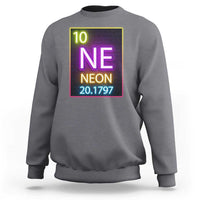 Chemistry Teacher Neon Periodic Table Sweatshirt - Wonder Print Shop