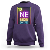 Chemistry Teacher Neon Periodic Table Sweatshirt - Wonder Print Shop