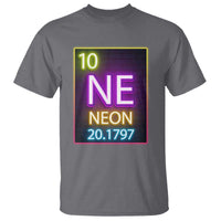Chemistry Teacher Neon Periodic Table T Shirt - Wonder Print Shop