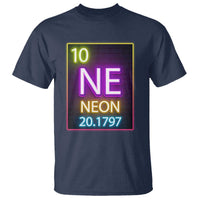 Chemistry Teacher Neon Periodic Table T Shirt - Wonder Print Shop
