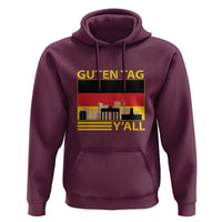 Germany Hoodie Guten Tag Y'all German Flag - Wonder Print Shop