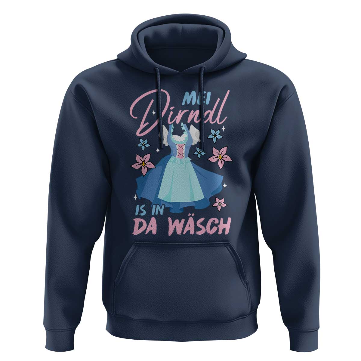 Oktoberfest Hoodie Mei Dirndl In Da Wasch German Girls Women - Wonder Print Shop