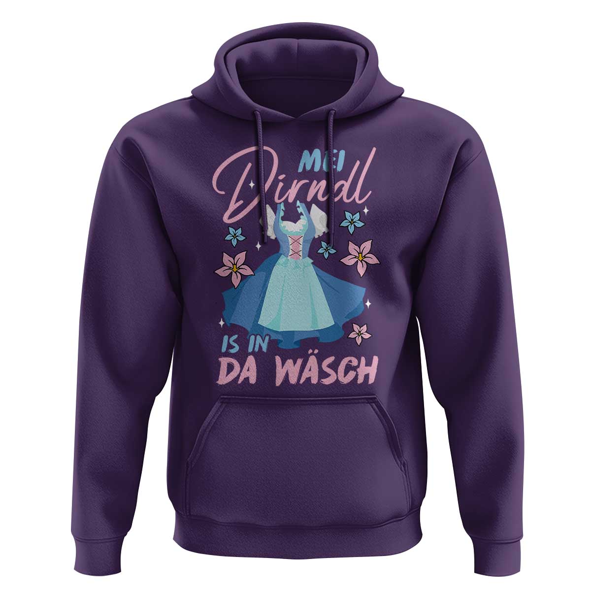 Oktoberfest Hoodie Mei Dirndl In Da Wasch German Girls Women - Wonder Print Shop