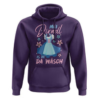 Oktoberfest Hoodie Mei Dirndl In Da Wasch German Girls Women - Wonder Print Shop