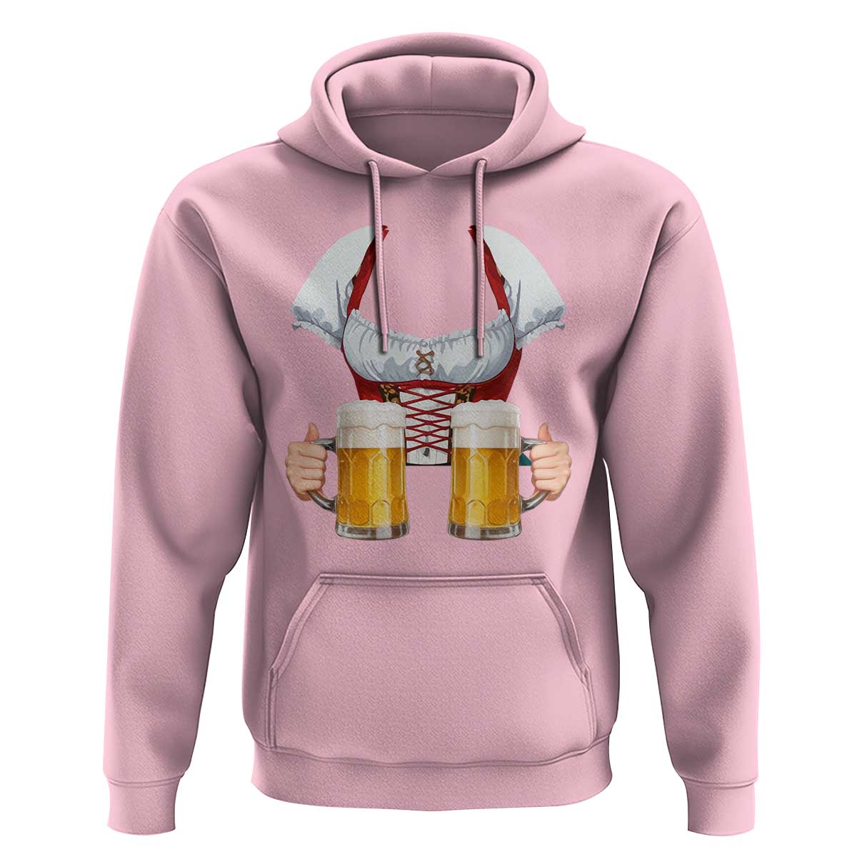 Oktoberfest Hoodie Drindl Simple Costume German Girls Women Beer Festival - Wonder Print Shop