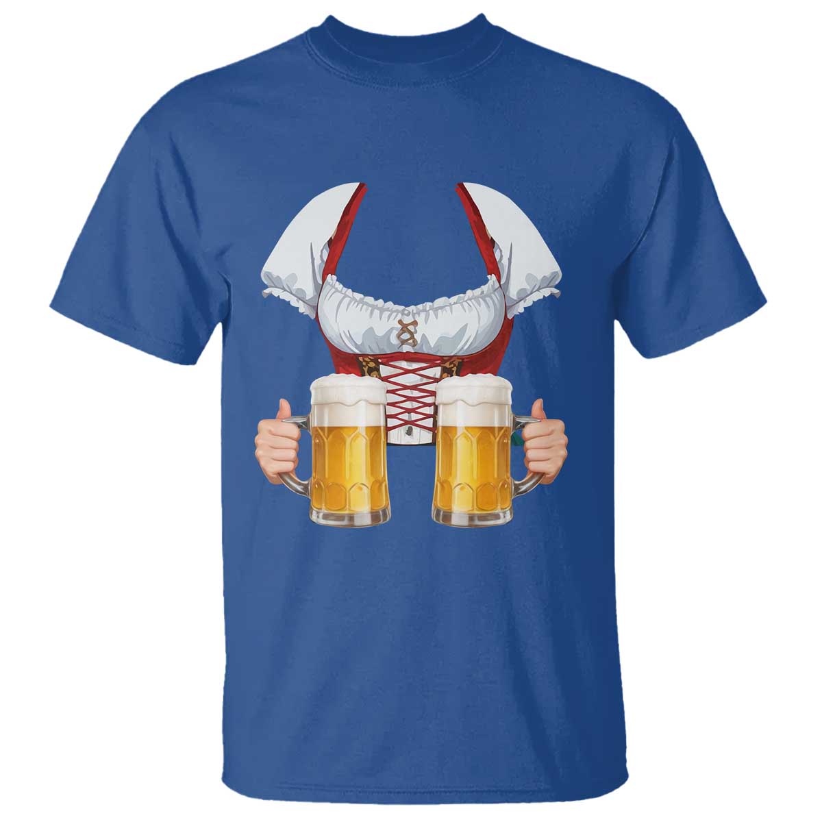 Oktoberfest T Shirt Drindl Simple Costume German Girls Women Beer Festival - Wonder Print Shop
