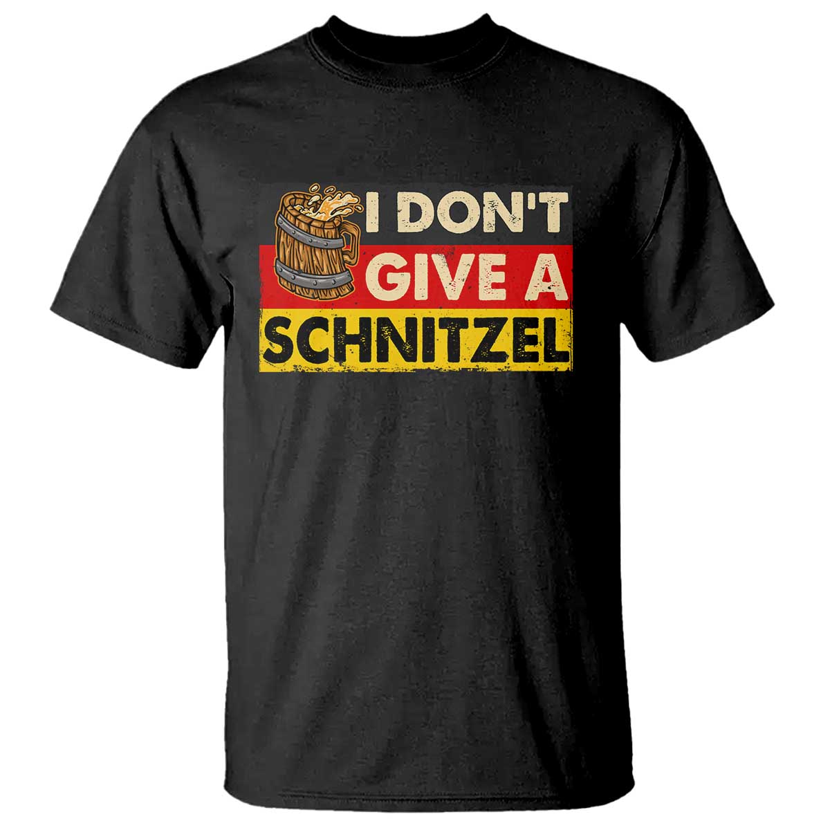 Oktoberfest T Shirt I Don't Give A Schnitzel German Beer - Wonder Print Shop