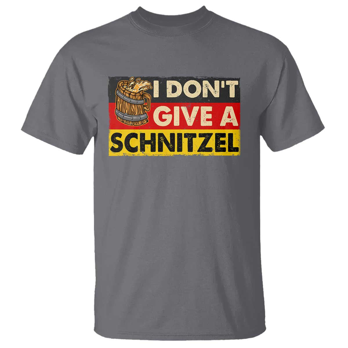 Oktoberfest T Shirt I Don't Give A Schnitzel German Beer - Wonder Print Shop